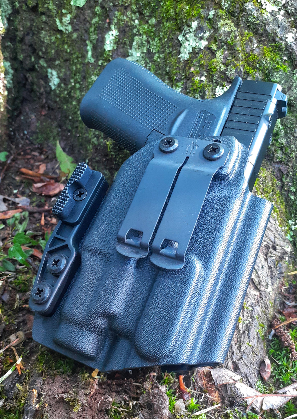Inside the waistband holster compatible with Sig P365 and tlr7 sub light